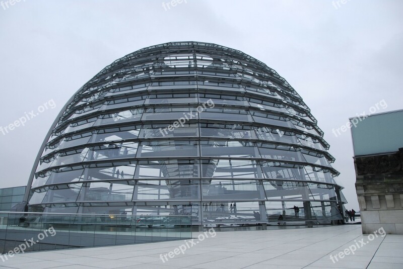 Dome Glass Architecture Modern Parliament