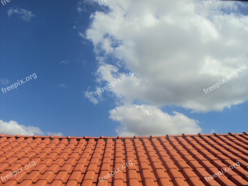 Roof Sky Immensity Horizon This