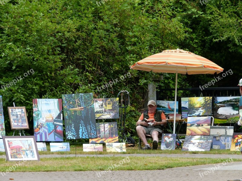 Art Painting Exhibition Stanley Park Vancouver