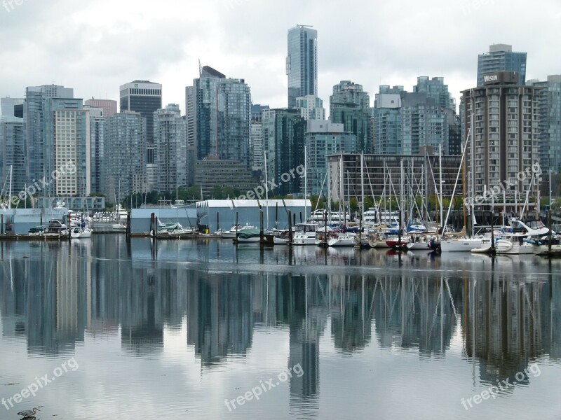 Vancouver City British Columbia Canada Water