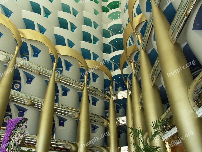 Burj Al Arab Dubai Uae U A E Building