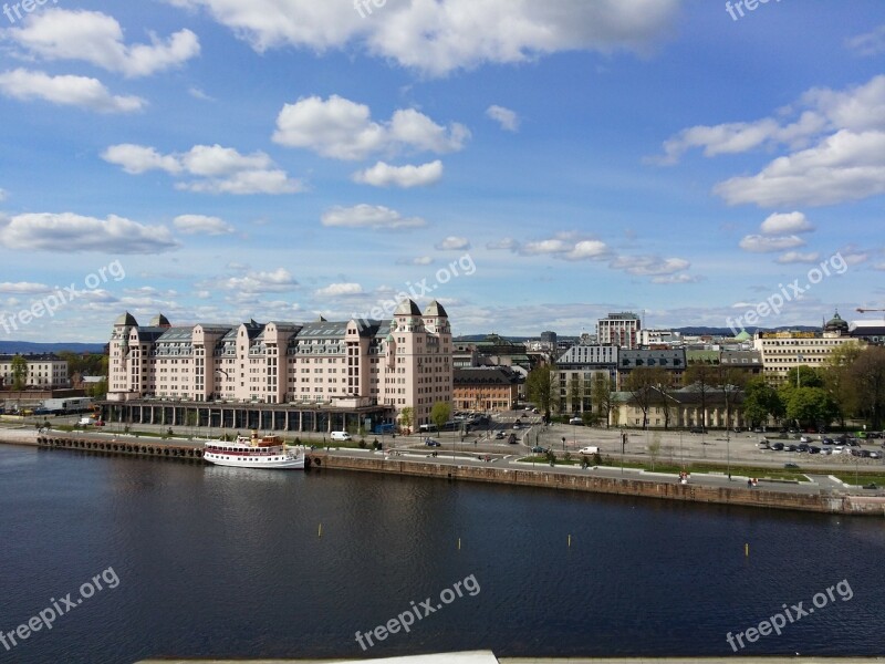 Oslo Norway Oslofjord Port City