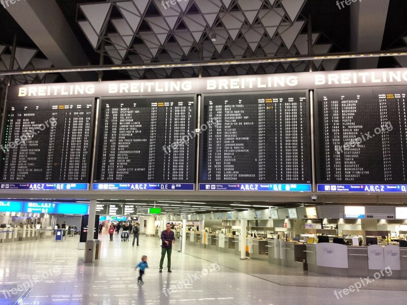 Airport Frankfurt Main Free Photos