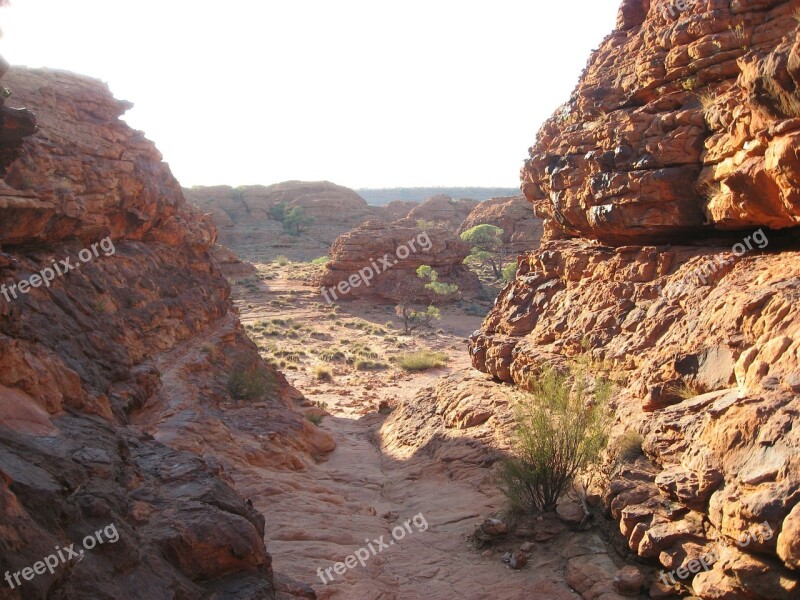 Australia Kings Canyon Gorge Outback Free Photos