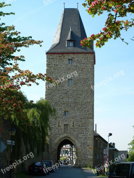 Katharinenturm City Blankenberg Tower Middle Ages Castle