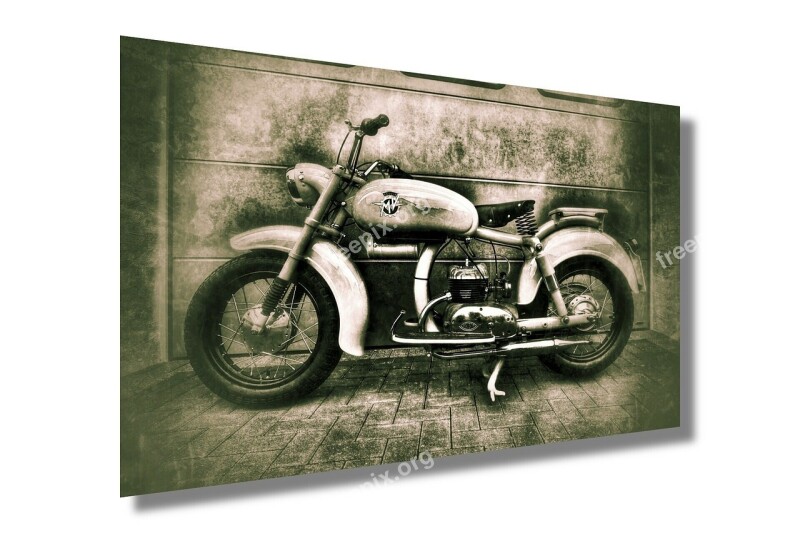 Motorcycle Oldtimer Historic Motorcycle Free Photos