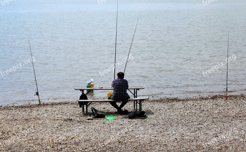 Angler Fish Fishing Catch Fish Man