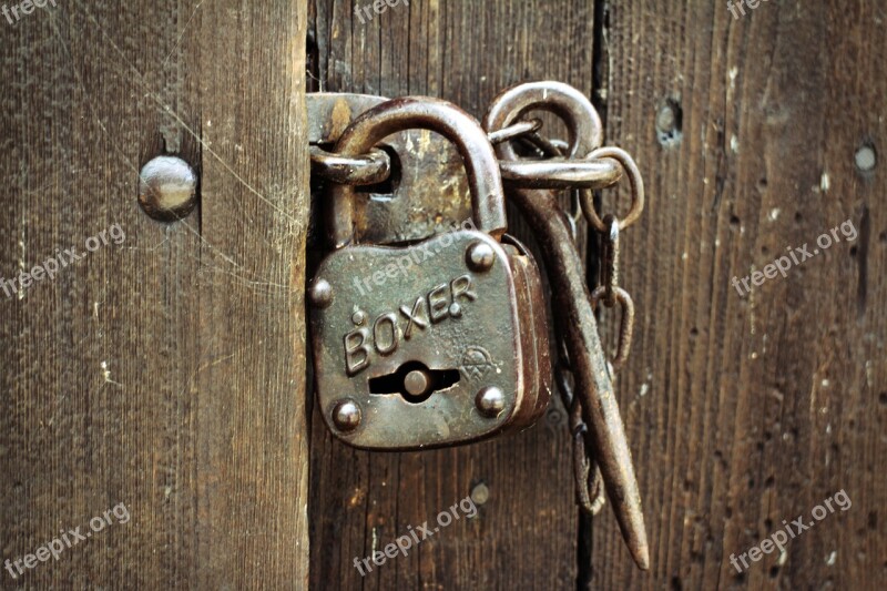 Padlock Castle Security Closed Close