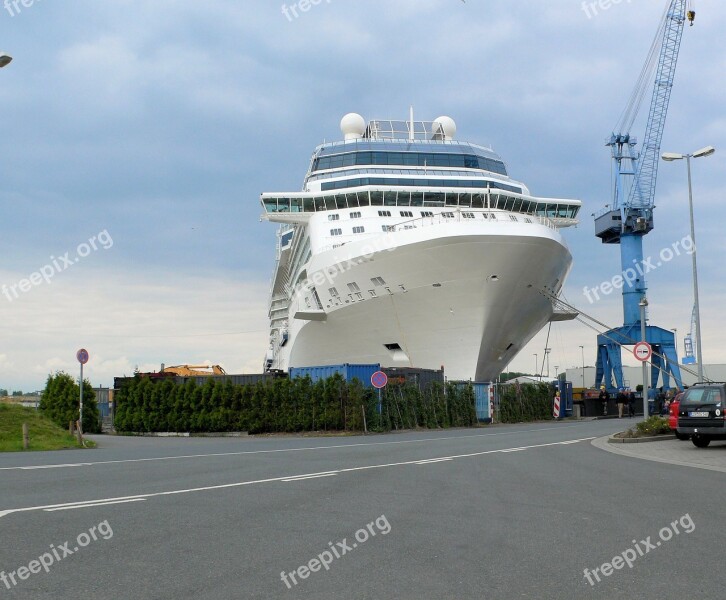 Ship Cruise Ship Travel Holidays Meyer Shipyard