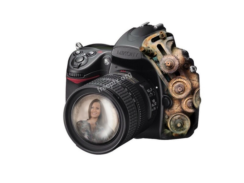 Camera Photo Photomontage Old And New Free Photos