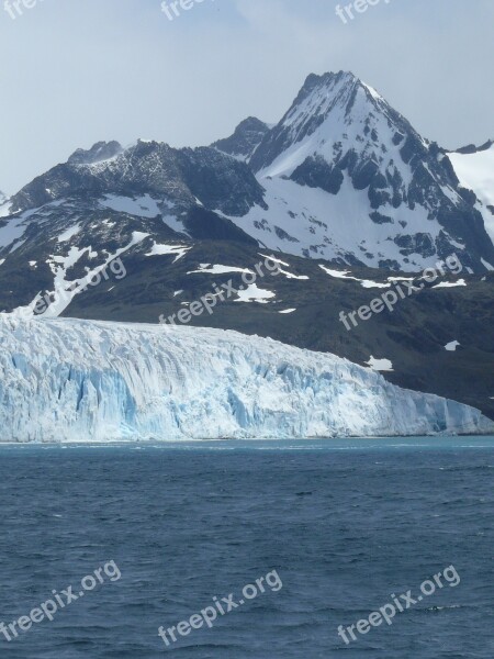 Antarctica Southern Ocean Glacier South Georgia Ice