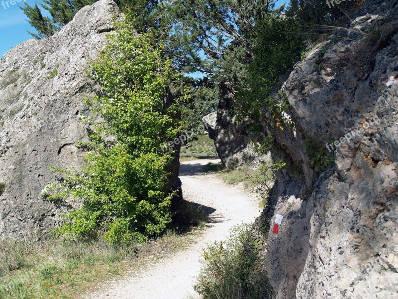 Hiking Trail Nature Mountain Landscape