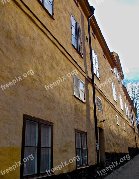 Facade Södermalm Stockholm Free Photos