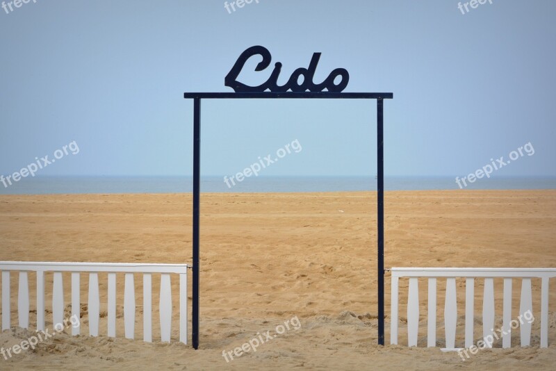 Lido Sea Beach Holiday Blue Sky