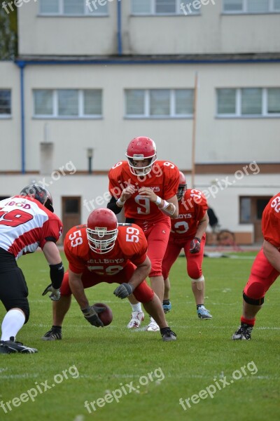 American Football Ball Delivery Lag Moment Of Decision Stress