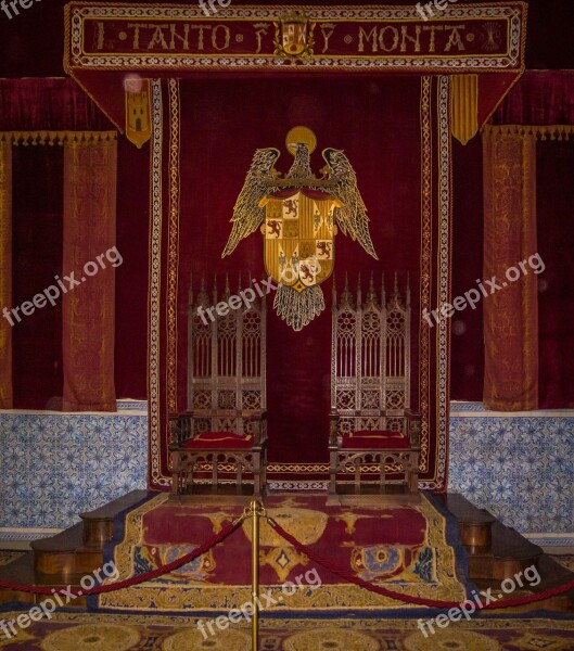 Throne King Kings Spain Palace