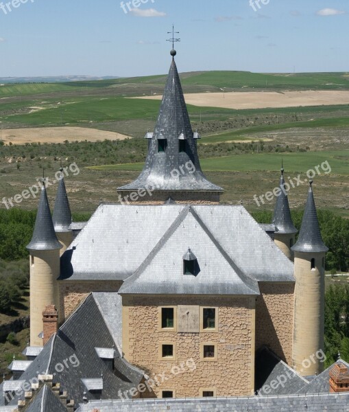 Castle Alcazar Palace Architecture Fortress