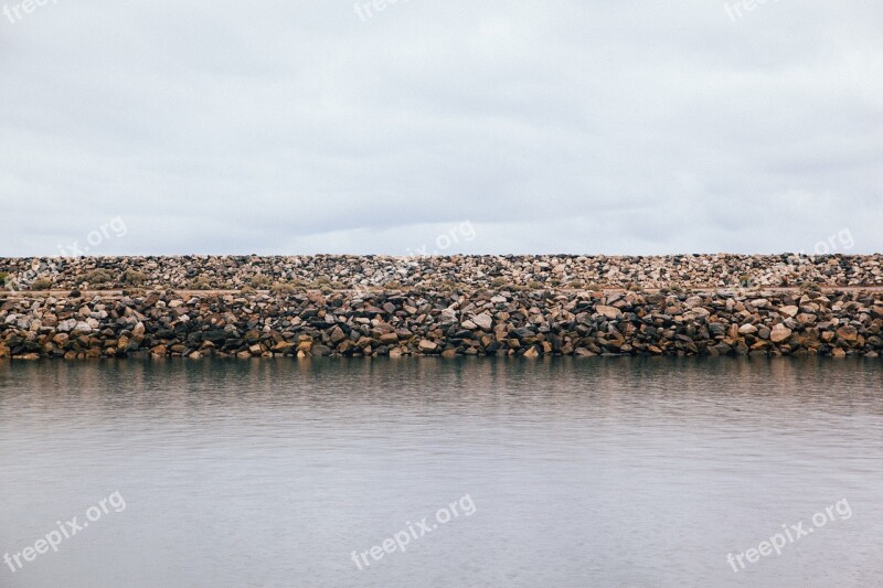 Lakeshore Lakefront Bank Water River