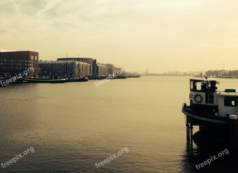 Pier River Bay Waterfront Houses