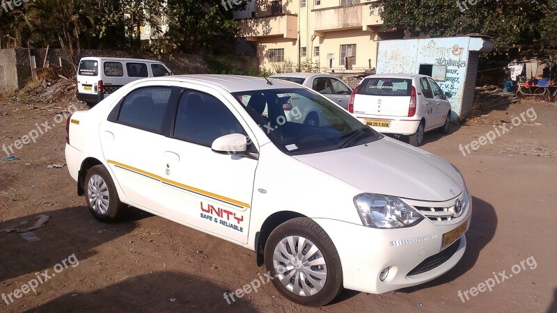 Car Taxi Cab Cab Rental Car India