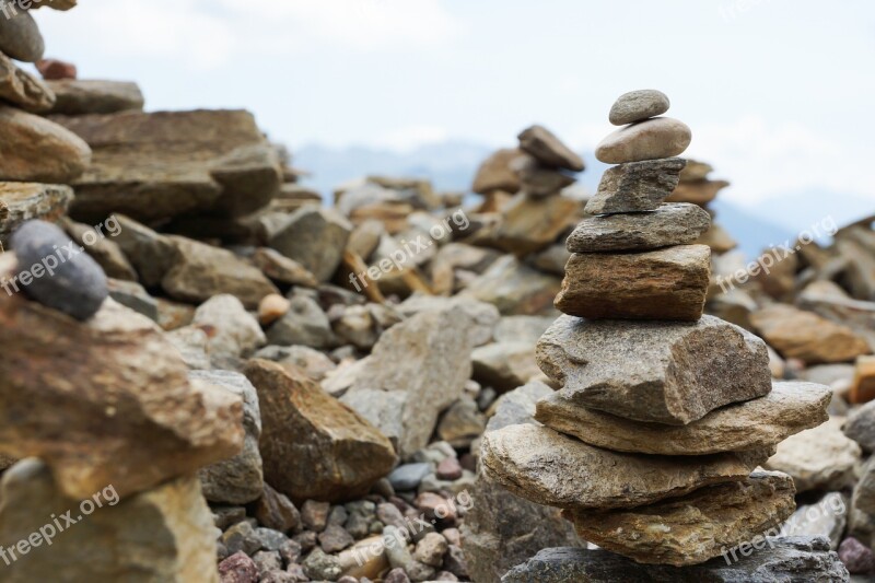 Balance Stones Meditation Rest Stone Tele