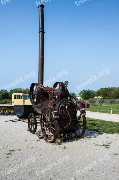 Tractor Agricultural Machinery Oldtimer Iron Free Photos