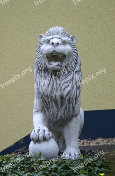 Statue Lion Stone Figure Figure Sculpture