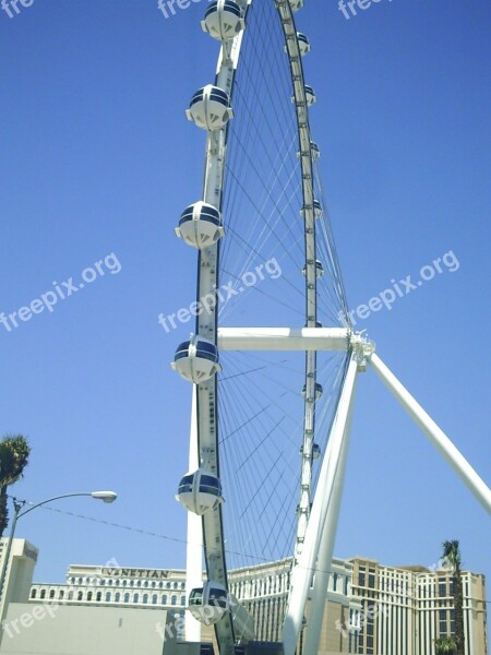 Ferris Wheel Big Wheel Linq Las Vegas Nevada