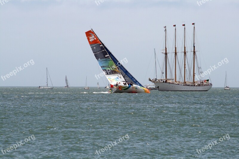 Volvo Open Race In 2012 Lisbon Regatta Free Photos