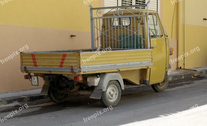 Piaggio Commercial Vehicle Italy Vice Transporter