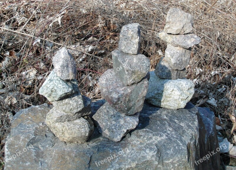 Stones Group Family Balance Tower