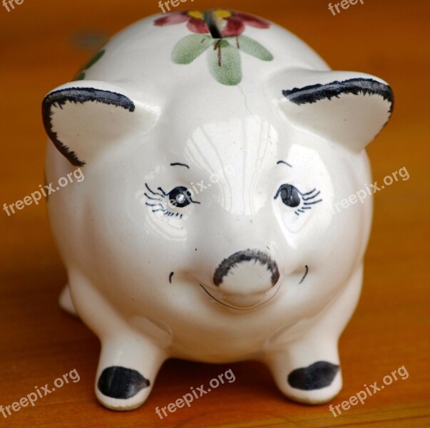 Piggy Bank Save Piglet Economical Free Photos