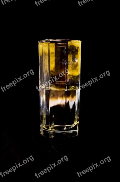 Glass Water Drinking Refreshment Beverage