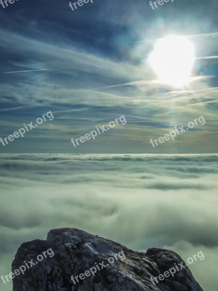 Cloud Sunset Nightfall Beech Cliff