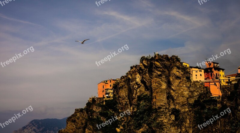 Cinque Terre Italy Nature Amalfi Coast Coastline