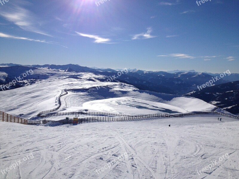 Winter Mountains Ski Snow Wintry