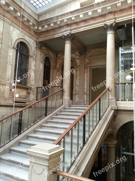 Stephansplatz Vienna Stiegenhaus Stairs Free Photos