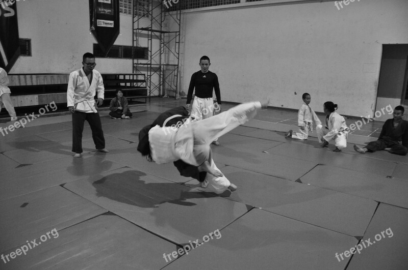 Judo Martial Arts Combat Throw Sport