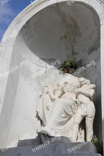 New Orleans Nola Statue Tomb Graveyard