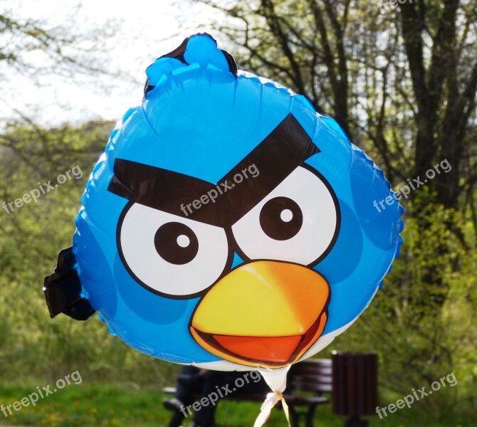 Angry Birds Balloon Bird Birds The Cartoon