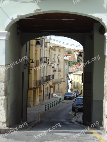 Ontiyent Valencia Peoples Streets Houses