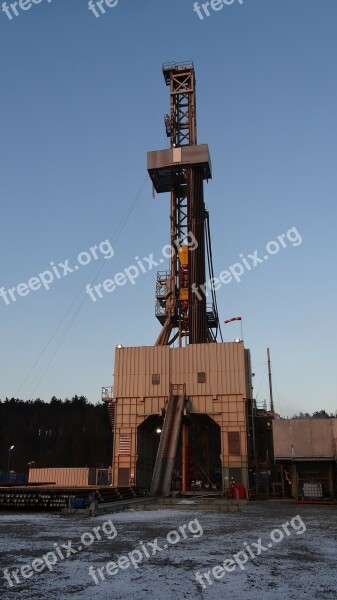 Drilling Rig Shale Gas Natural Gas Free Photos