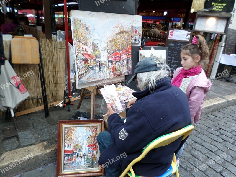 Montmartre Hill Paris Free Photos