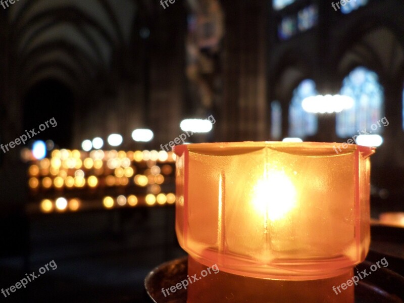 Germany Cathedral Candlelight Free Photos