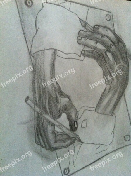 Charcoal Drawing Pencil Drawing Drawing Hands Pencils