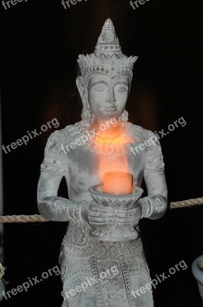 Buddha Religious Temple Worship Light