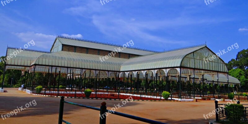 Glass House Botanical Garden Lal Bagh Bangalore Karnataka