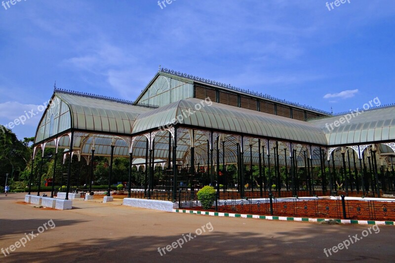 Glass House Botanical Garden Lal Bagh Bangalore Karnataka