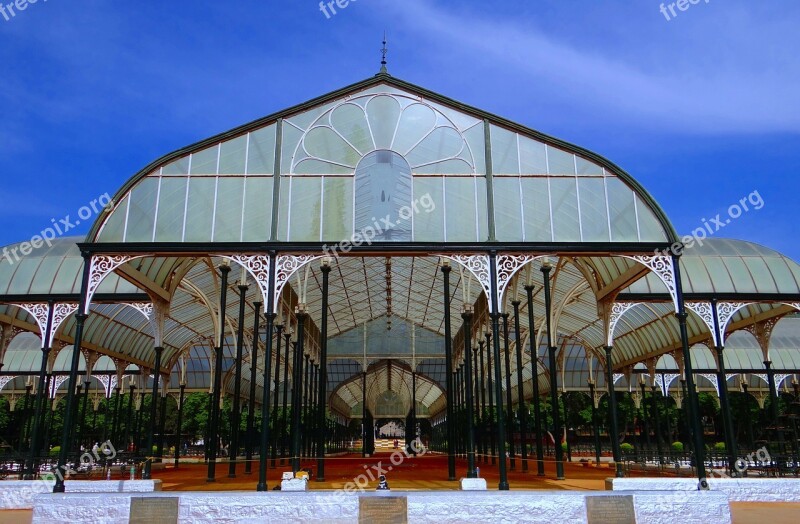 Glass House Botanical Garden Lal Bagh Bangalore Karnataka