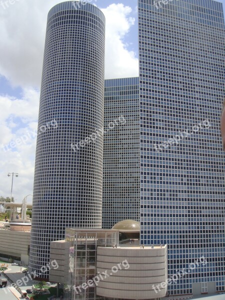 Building Modern Israel High Rise Skyscraper